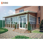 Bảo dưỡng sang trọng Laminated Glass Sunroom Garden Veranda Aluminum Glass Sunroom