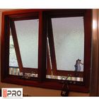 Cách âm / Cách nhiệt Nhôm Top Hung Cửa sổ Màu sắc tùy chỉnh cửa sổ mái hiên cửa sổ ba mái hiên cửa sổ kiểu Pháp awnin