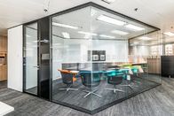 Vách nhôm kính nội thất hiện đại Vách ngăn kính cho văn phòng