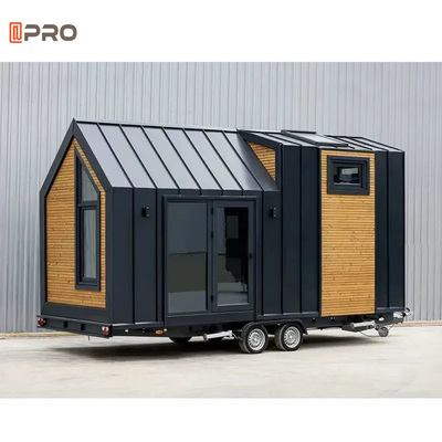 Chất chứa có thể tháo rời Tiny Prefab House Trailer Modern Outdoor Camping Cozy Home On Wheels