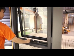 1.2mm  Aluminum Awning Windows Standard Size Aluminum Alloy Outdoor