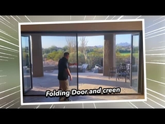 2mm nhôm kính kép cao cấp chống thời tiết cửa kính trượt 2,1m chiều cao