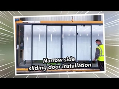 2mm nhôm kính kép cao cấp chống thời tiết cửa kính trượt 2,1m chiều cao