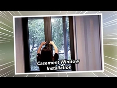 2mm nhôm kính kép cao cấp chống thời tiết cửa kính trượt 2,1m chiều cao