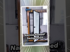 2mm nhôm kính kép cao cấp chống thời tiết cửa kính trượt 2,1m chiều cao