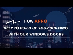 Cửa gấp nhôm đa chức năng được phủ bột tùy chỉnh với chất kín silicone