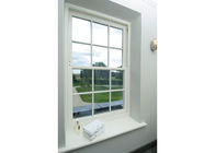ISO Single Double Hung Window Bảo mật cao Cửa sổ nhôm hai lớp tráng men trong kiểm soát thông gió