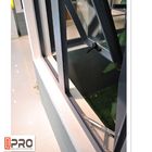 Khung nhôm Top Hung Cửa sổ sơn tĩnh điện Xử lý bề mặt mái hiên cửa sổ kính cửa sổ giá rẻ mái hiên kính