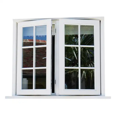 Tùy chỉnh Aluminum Casement Windows House Window Grill Swing Open Style